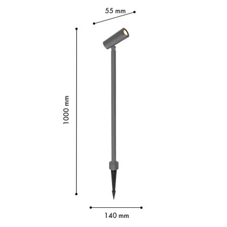 Ландшафтный светильник Favourite Micron (Мицрон) 4810-1F
