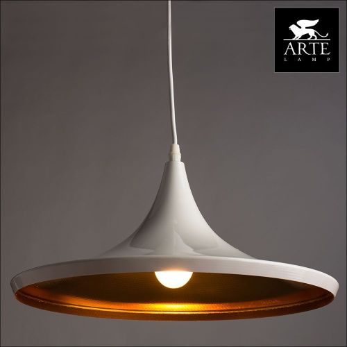 Светильник подвесной Arte Lamp Cappello (Цаппелло) A3406SP-1WH - фото 3