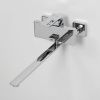 Смеситель для ванны Wasserkraft Alme 1500 1502L настенный хром