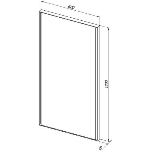 Зеркало с подсветкой Allen Brau Infinity 1.21020.WT 60х120 подвесное - фото 5