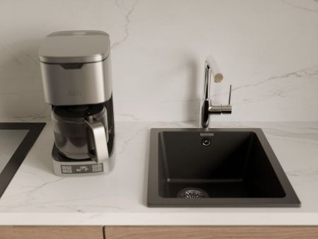 Кухонная мойка Rivelato BERKANA BK-35 nero 40х45 цвет черный