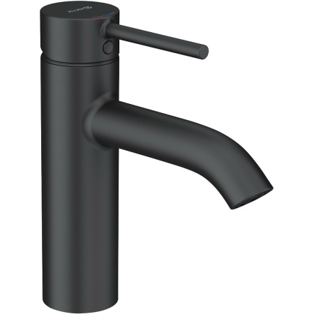 Смеситель Kludi BOZZ 382823976 на раковину черный матовый без термостата