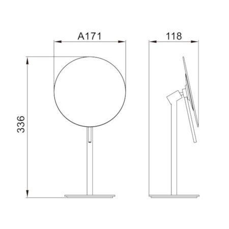 Косметическое зеркало Java S-M111