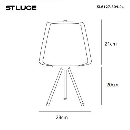 Настольная лампа ST Luce Pandora (Пандора) SL6127.304.01