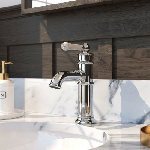 Смеситель для раковины Iddis Oxford OXFSB00i01 на столешницу хром - фото 2