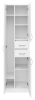 Шкаф-пенал Misty Пеналы Э-05050-011 50х190 напольный цвет белый