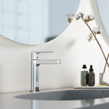 Смеситель Vincea Rondo VBF-1R1CH на раковину хром без термостата