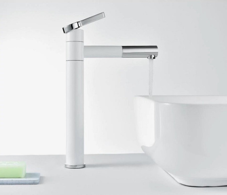 Раковина из санфаянса CeramaLux 9391 50х39 накладная цвет белый