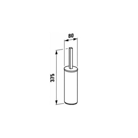 Ершик Laufen LB3 3.8368.2.004.000.1