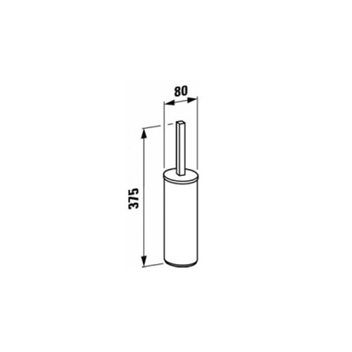 Ершик Laufen LB3 3.8368.2.004.000.1 - фото 2