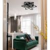 Люстра потолочная LED4U L2839-9 BK