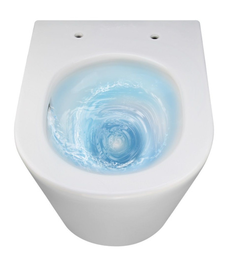 Унитаз подвесной Art&Max Bari AM822-V/SC белый с сиденьем микролифт смыв торнадо - фото 5