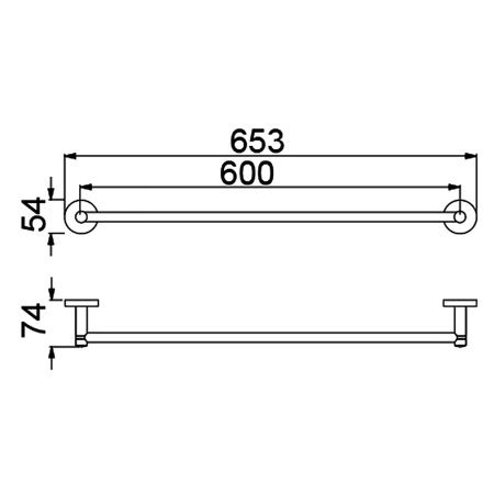 Полотенцедержатель Timo Saona 13053/03