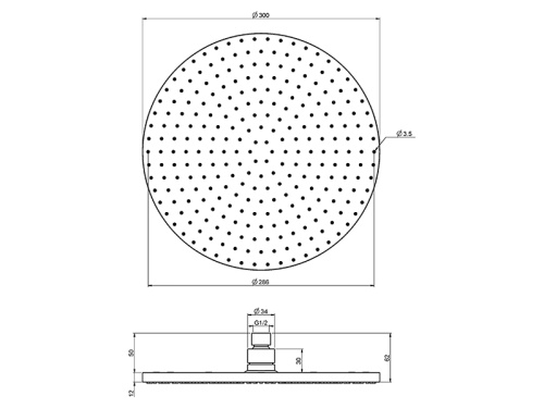 Душевой гарнитур Fima Carlo Frattini настенный хром - фото 2