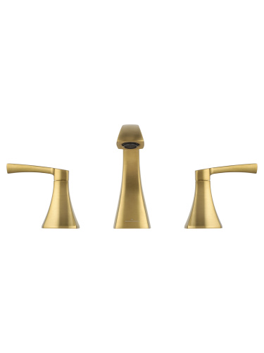 Смеситель Wonzon & Woghand Flex WW-88083095-BG на раковину золото - фото 2