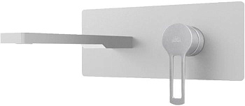 Смеситель Paffoni Ringo RIN104BO встраиваемый в стену белый без термостата