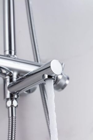 Душевая стойка Allen Brau Priority 5.31A10-00 настенная цвет хром