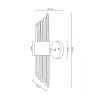 Светильник настенный Delight Collection Wall lamp (Валл ламп) B2562W-B gold