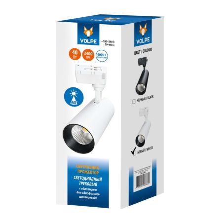 Трековый светильник Volpe ULB-Q277 ULB-Q277 40W/4000К WHITE