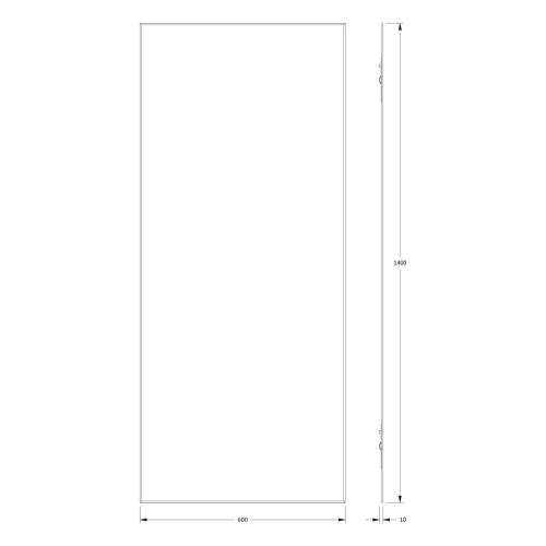 Зеркало в ванную Evoform Standard BY 248 60х140 - фото 2