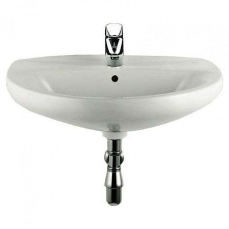 Раковина из сантехнического фарфора Roca Victoria 732739300Y 60х50 подвесная цвет белый