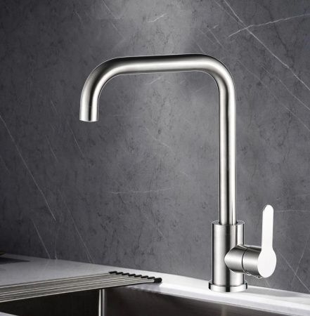 Смеситель для кухни WesnaArt Eko EKO05-150 на мойку сатин