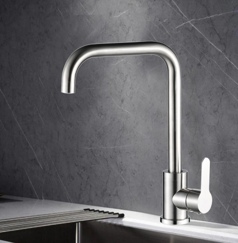 Смеситель для кухни WesnaArt Eko EKO05-150 на мойку сатин - фото 3