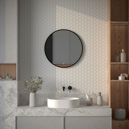 Зеркало с подсветкой Defesto AURA DF 2983S 60х60 подвесное