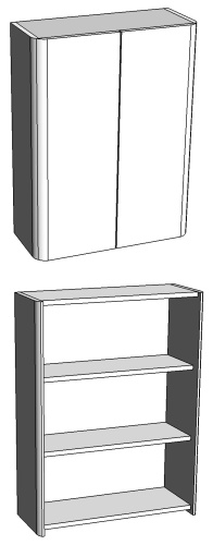 Шкаф Corozo Алабама SD-00000799 60х25х80 подвесной цвет белый - фото 4