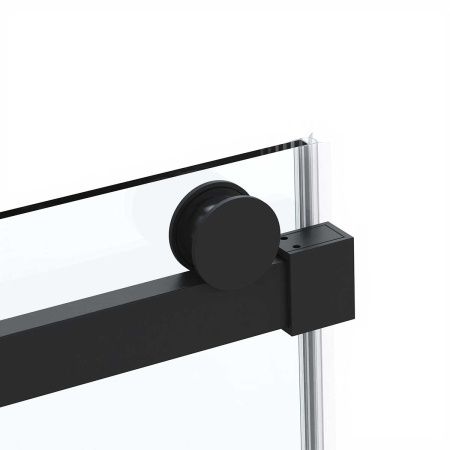 Душевой уголок Vincea Como Soft VSR-1CS1011CLB 110х100 стекло прозрачное профиль черный без поддона