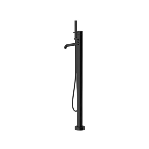 Смеситель Gattoni CIRCLE TWO 9108/91NO напольный черный