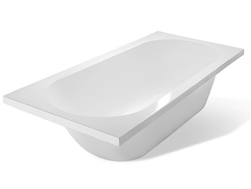 Ванна из литьевго мрамора Taliente Orta OR18080 180х80 пристенная прямоугольная без каркаса - фото 4
