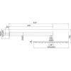 Верхний душ Bossini Cosmo H69598I.073_УЦ 30х50 черный