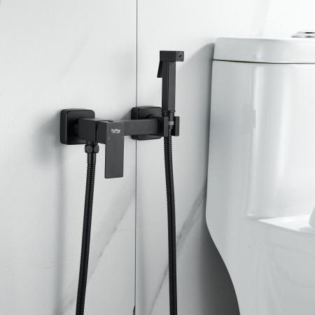 Гигиенический душ со смесителем Raffine F237H черный