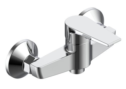 Смеситель для ванны и душа Esko BT80 настенный хром - фото 2