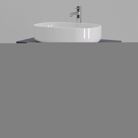 Тумба с раковиной Orange Line Li-80TugMDF+B04-600W 80х50