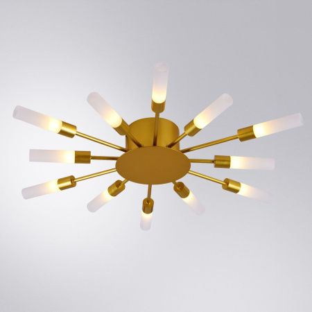 Люстра потолочная Arte Lamp Maple (Мапле) A1276PL-12GO