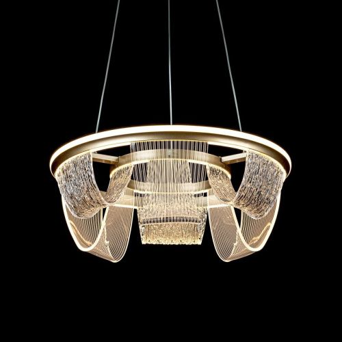 Светильник подвесной LED4U L7706-460 GD - фото 3
