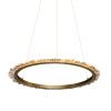 Светильник подвесной Delight Collection Quartz Halo (Куартз Хало) MD20020154-1B satin gold