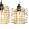 Светильник подвесной Escada Grid (Грид) 10190/3S Gold