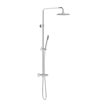 Душевая стойка Damixa Scandinavian Pure 936800000 настенная цвет хром Душевая стойка Damixa Scandinavian Pure 936800000 настенная цвет хром