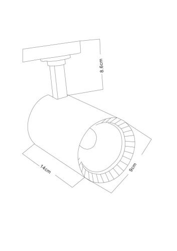 Трековый светильник Arte Lamp Vinsant (Винсант) A2664PL-1BK - фото 3