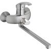 Смеситель для ванны и душа Haiba HB21-5 HB2221-5 настенный сатин