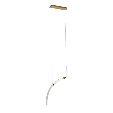 Светильник подвесной Delight Collection OD2412-1 gold/clear