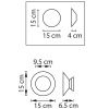 Светильник настенный Lightstar Celesta (Целеста) 809103