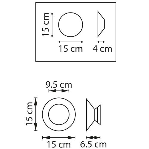 Светильник настенный Lightstar Celesta (Целеста) 809103 - фото 5