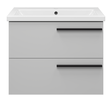 Тумба под раковину Misty Ненси П-Нен-09070-502Я 70х50 подвесная цвет серый