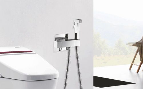 Гигиенический душ со смесителем Rose R965 хром - фото 4