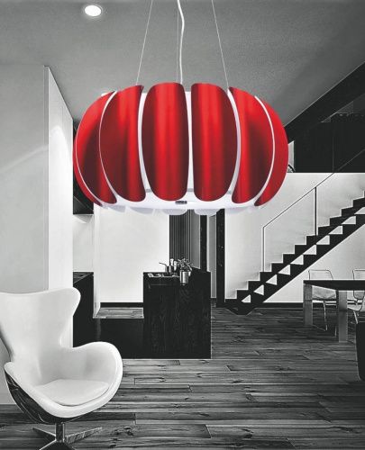Светильник подвесной Lumina Deco Bellmaria (Беллмариа) LDP 7788-500 RD - фото 4