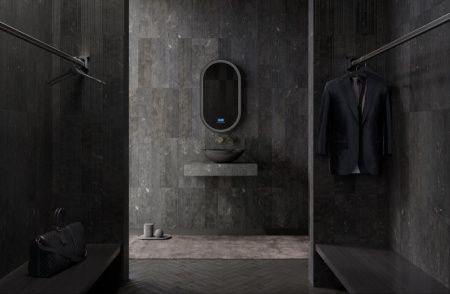 Раковина карбоновая Abber KARBON AK2042 50х40 накладная цвет черный без отверстий под смеситель